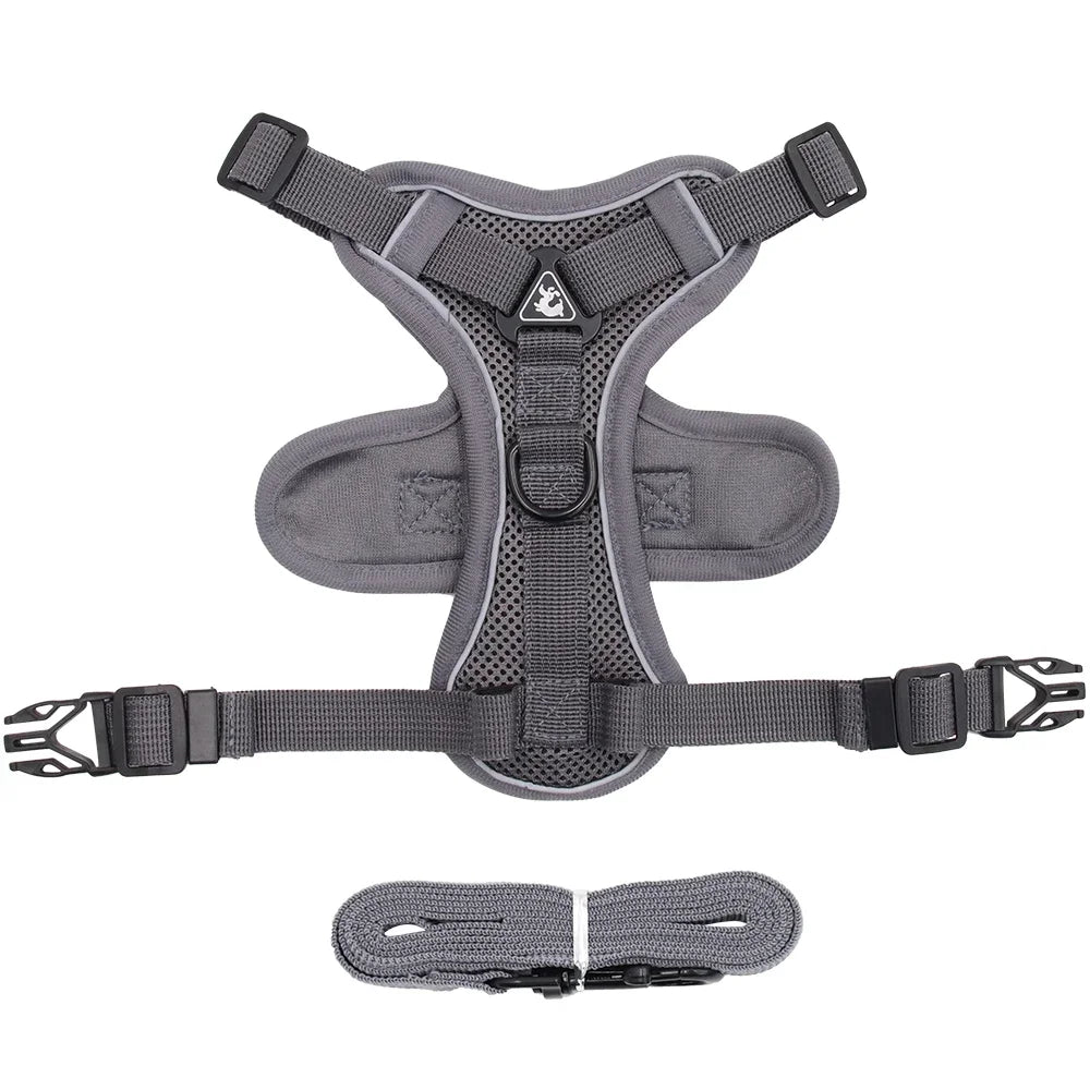 Cat Harness and Leash Set Escape Proof for Small Medium Dog Cat Breathable Reflective Adjustable Kitten Chest Strap Pet Supplies
