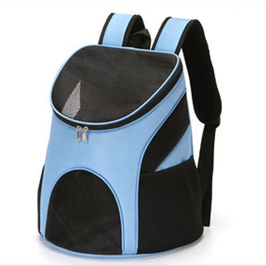 Cat Carrying Bag Foldable Double Shoulder Portable Pet Products Travel Outdoor Breathable Backpack Factory Direct Selling